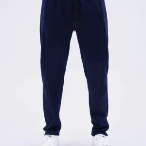Front plate fleece trouser - Blue