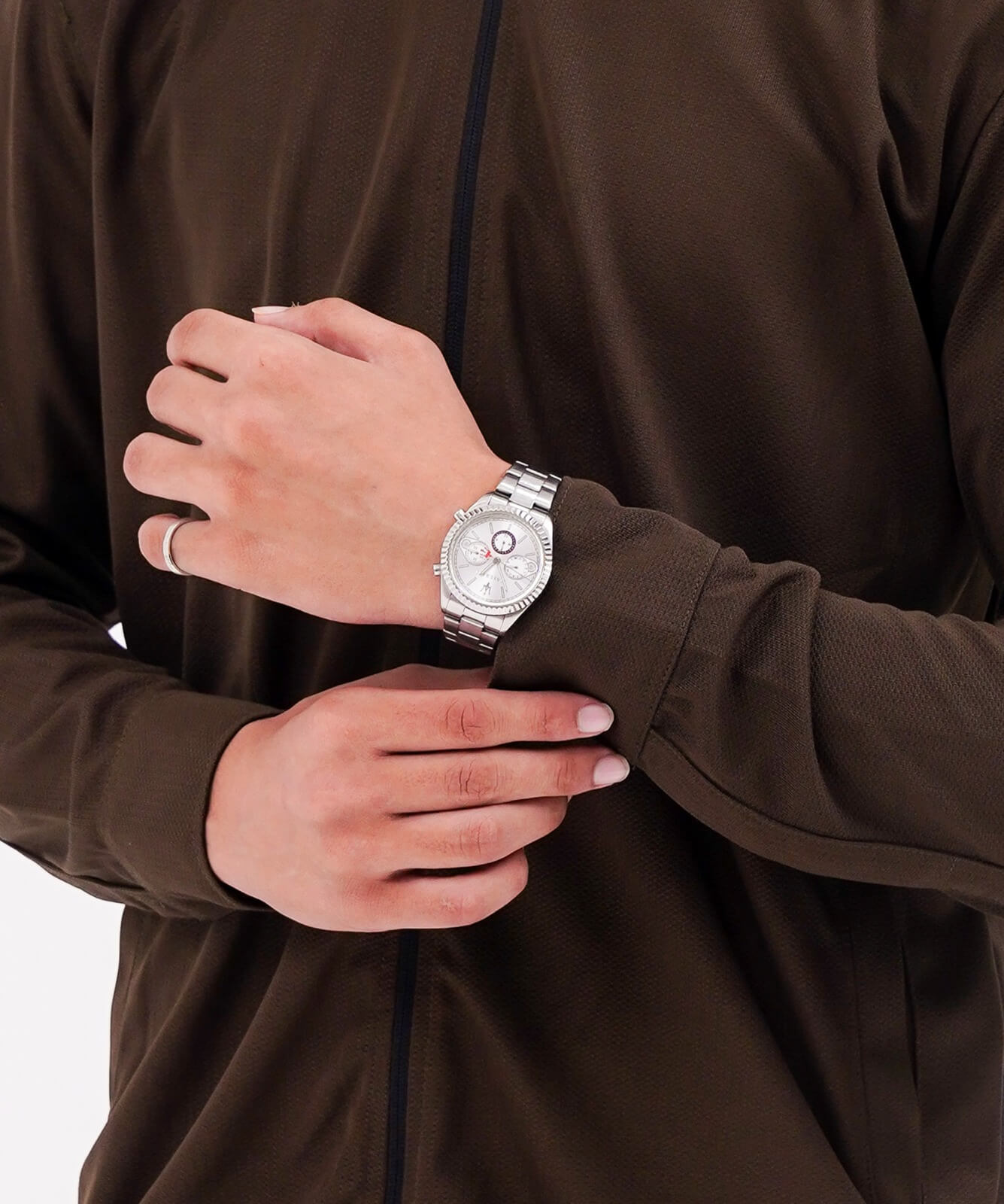 Zip Flow Co-ord Set Green - Image 9