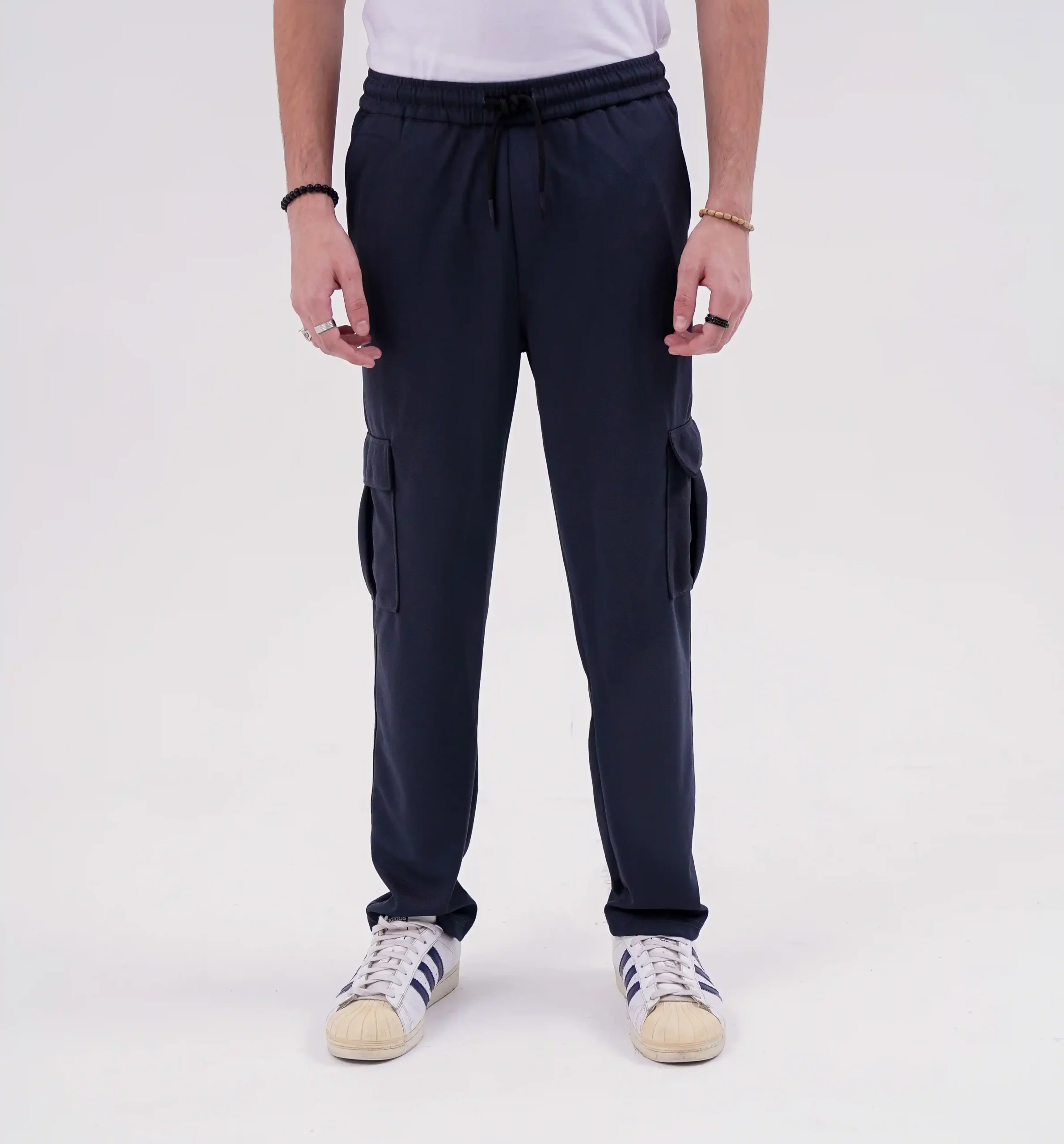 Baggy Cargo Trouser - Charcoal