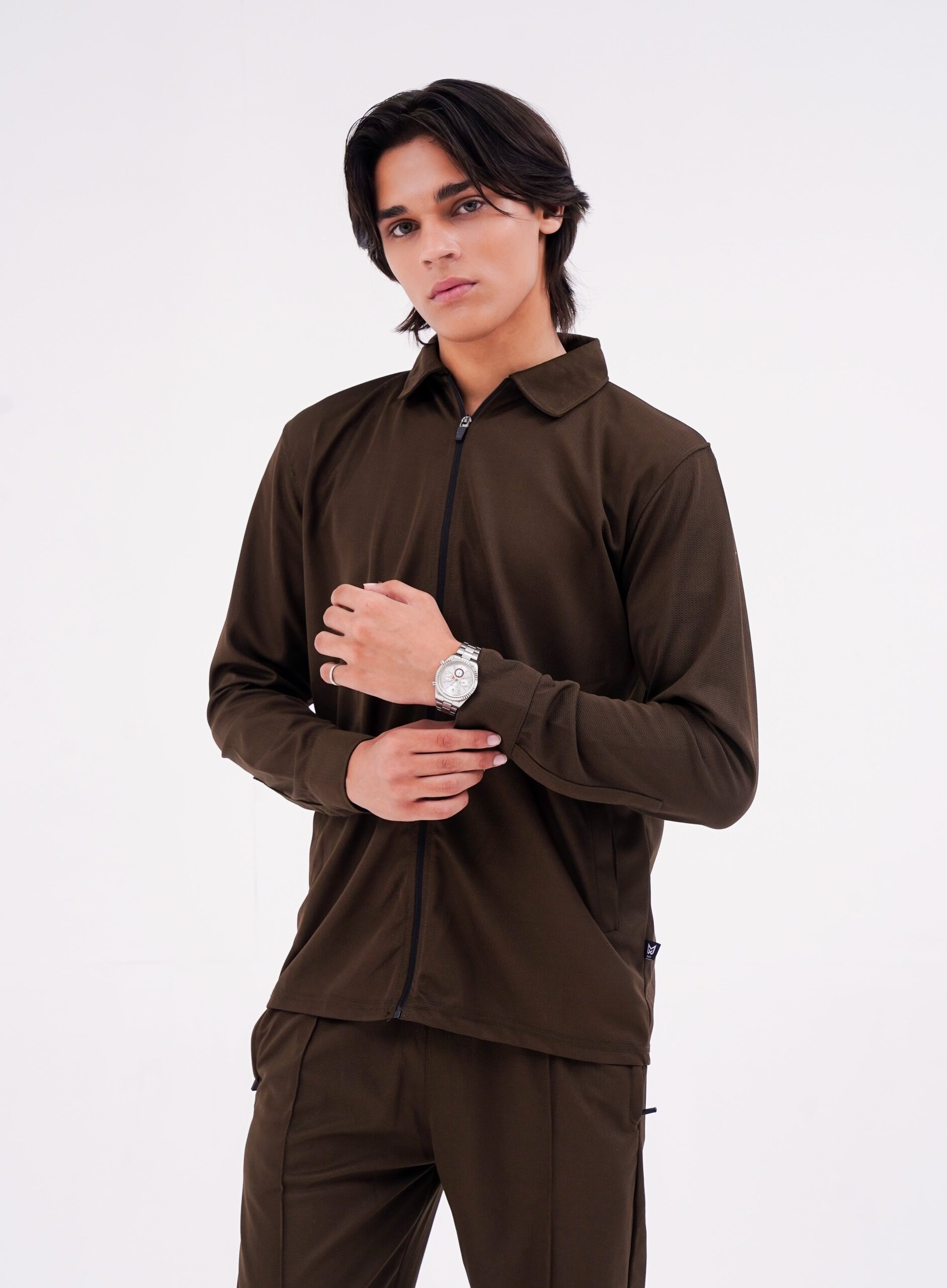 Zip Flow Co-ord Set Green - Image 5