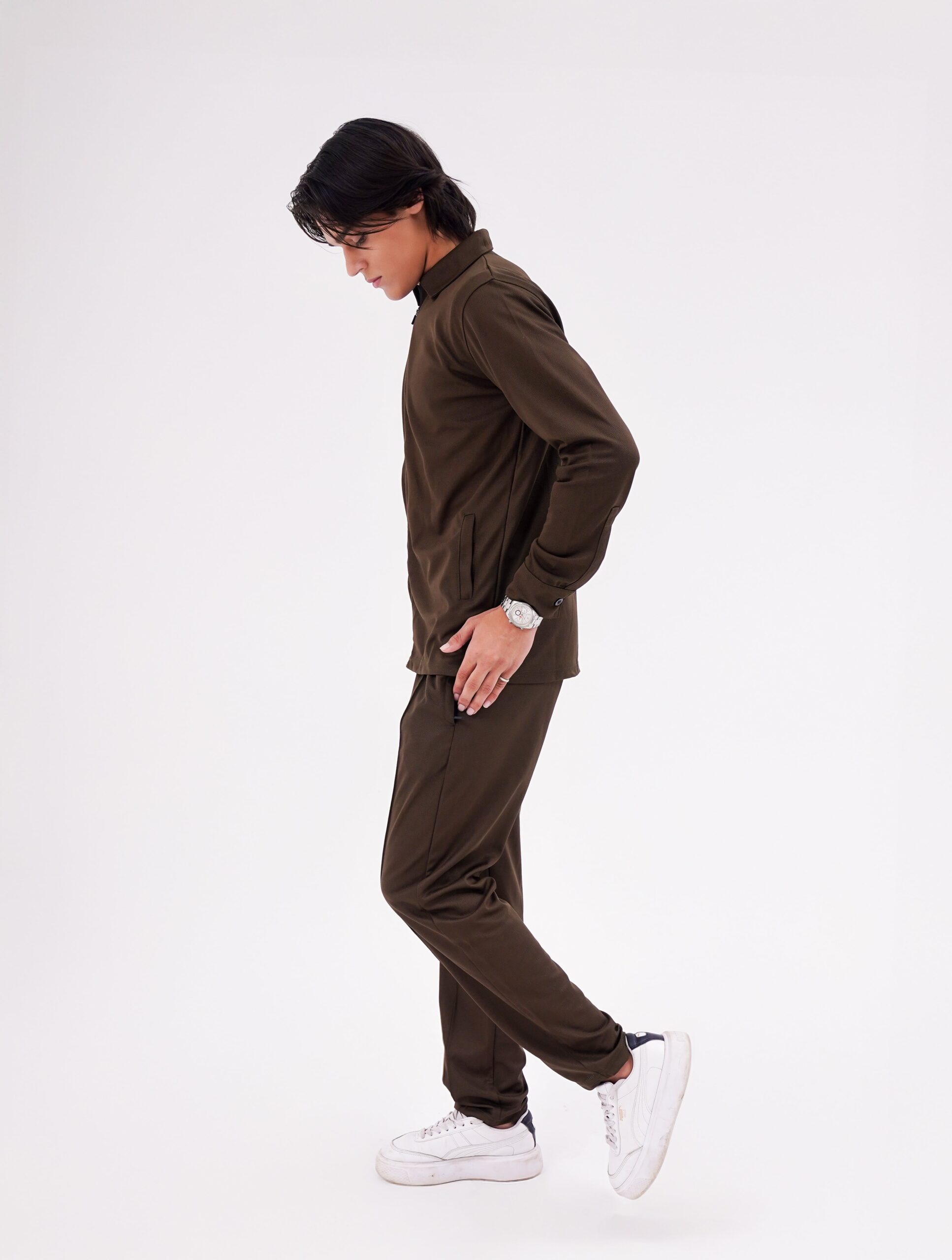 Zip Flow Co-ord Set Green - Image 2