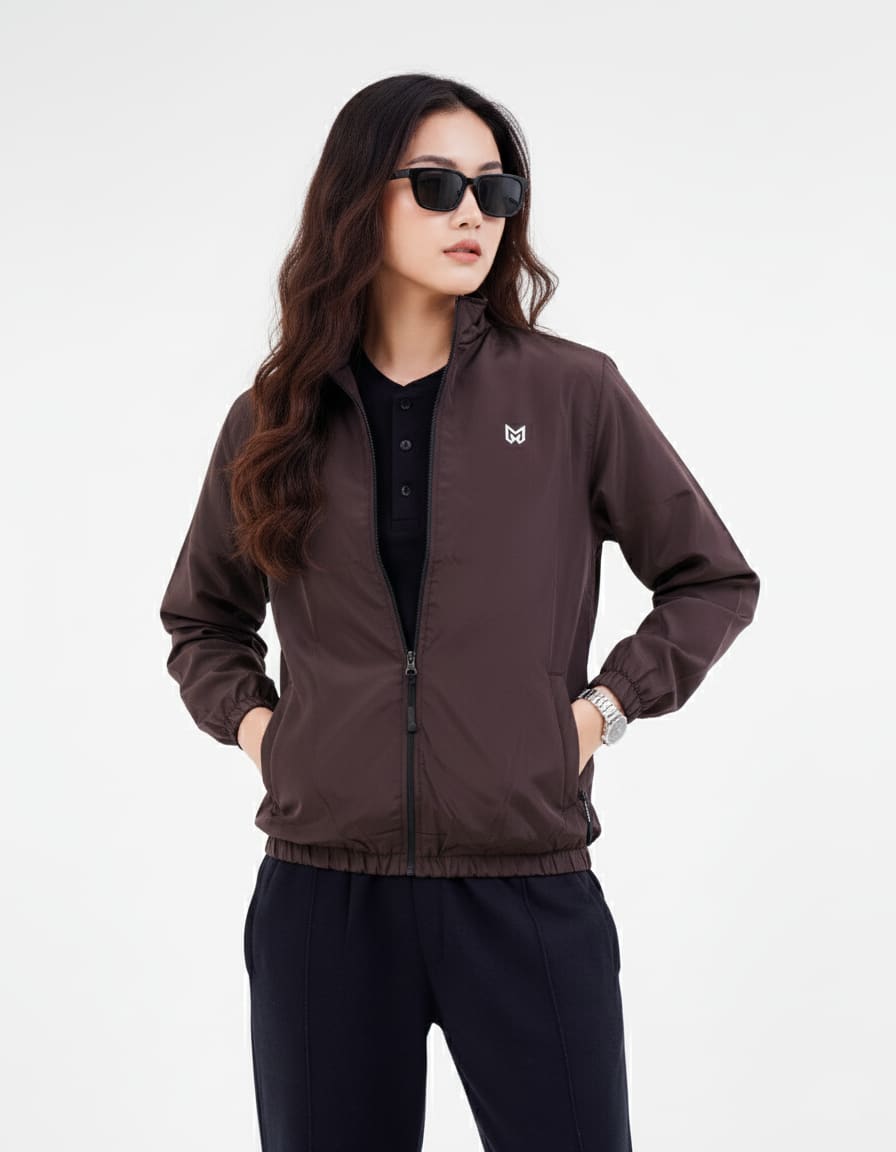 Brown Wind breaker Jacket - MARX
