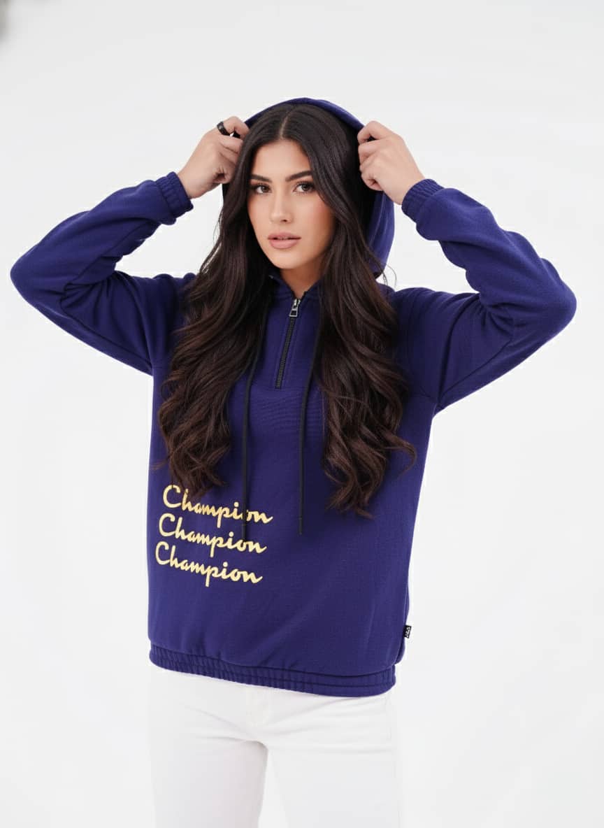 Classic Champion Hoodie - Blue