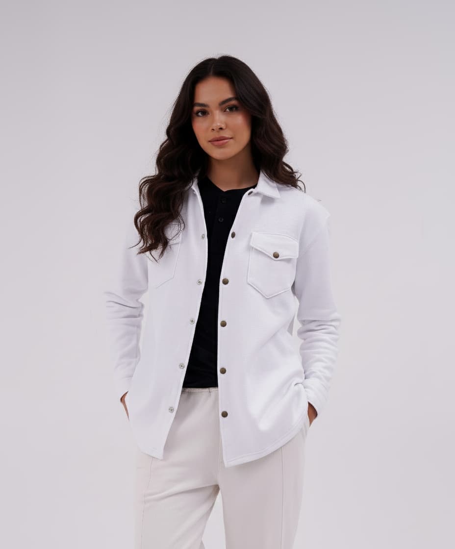 Shacket White - Image 2