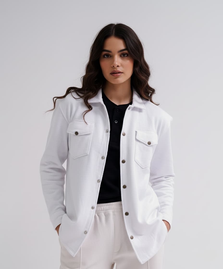 Shacket White - Image 3