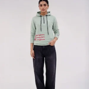 Classic Champion Hoodie - Mint Green