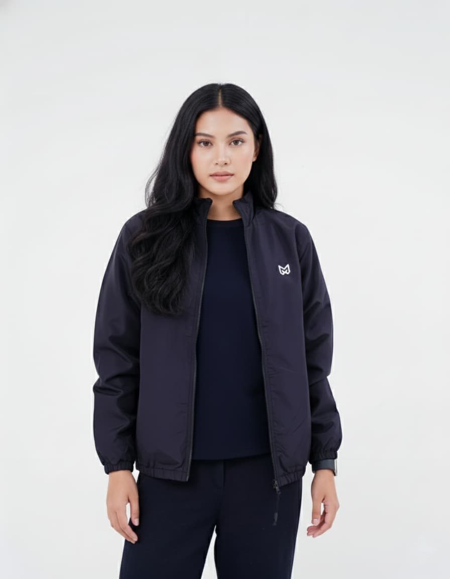 Black Wind breaker Jacket - MARX