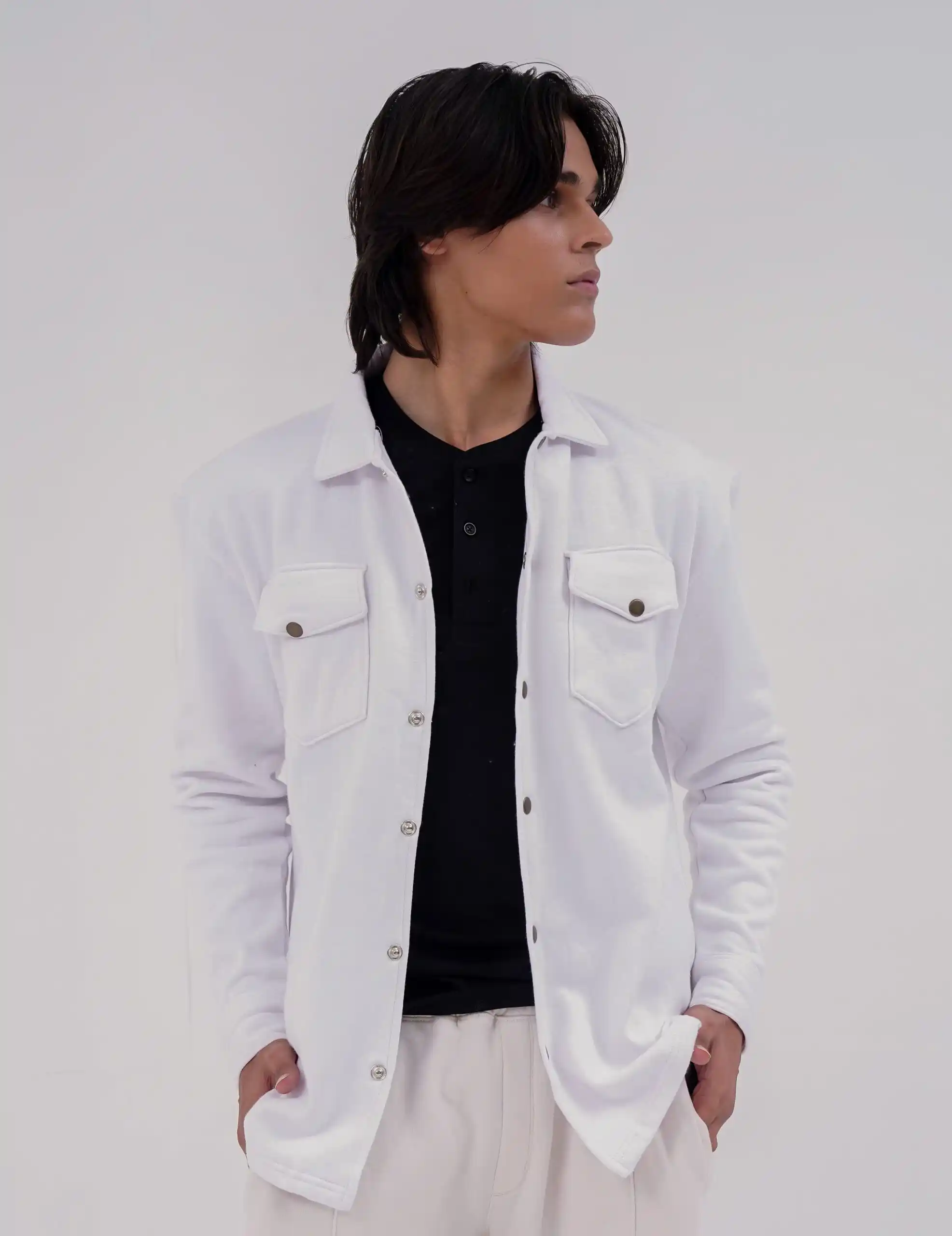 Shacket White