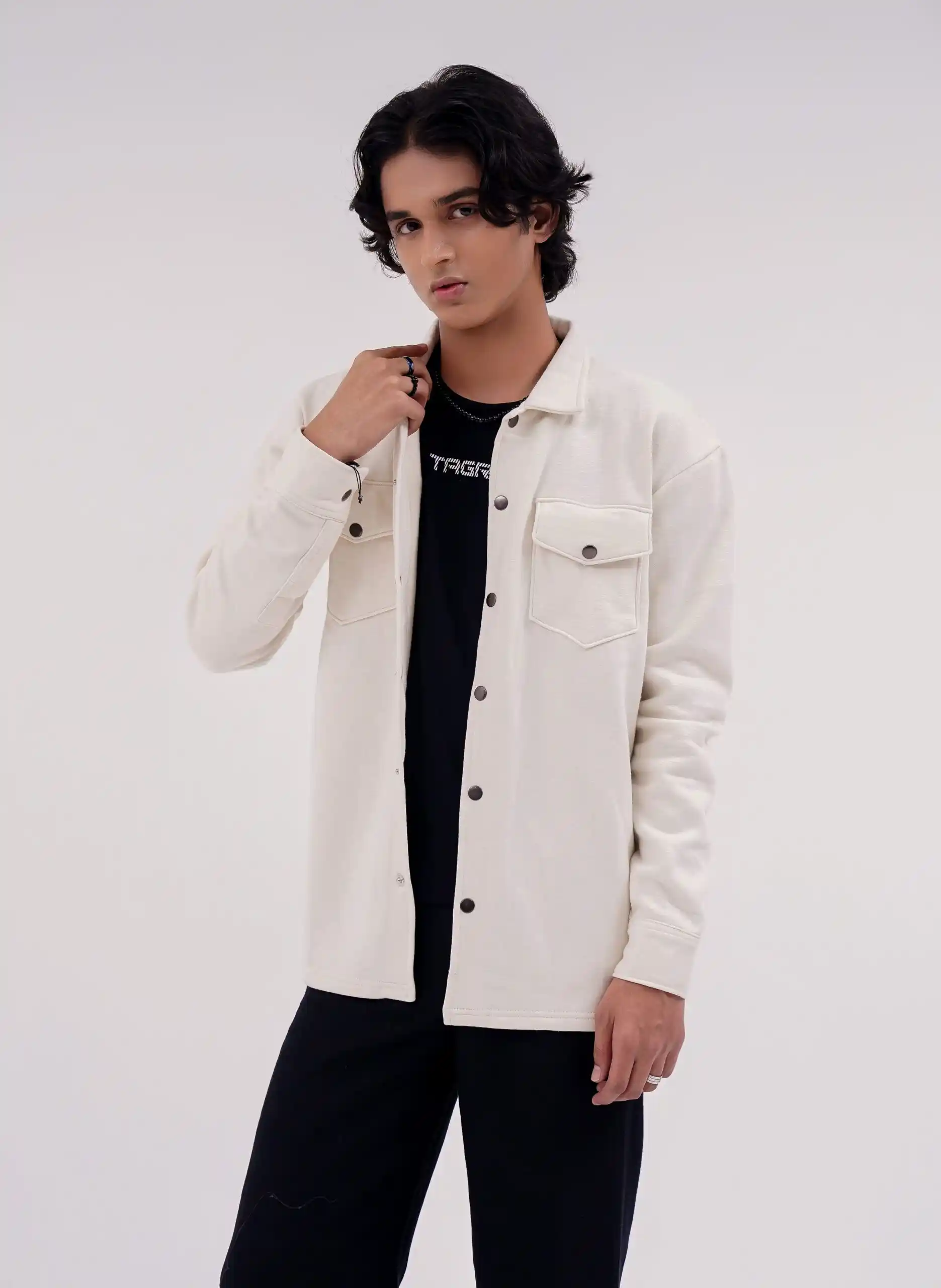 Shacket Off White - Image 3