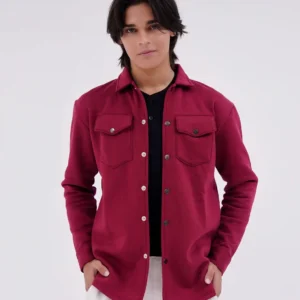 Shacket Maroon