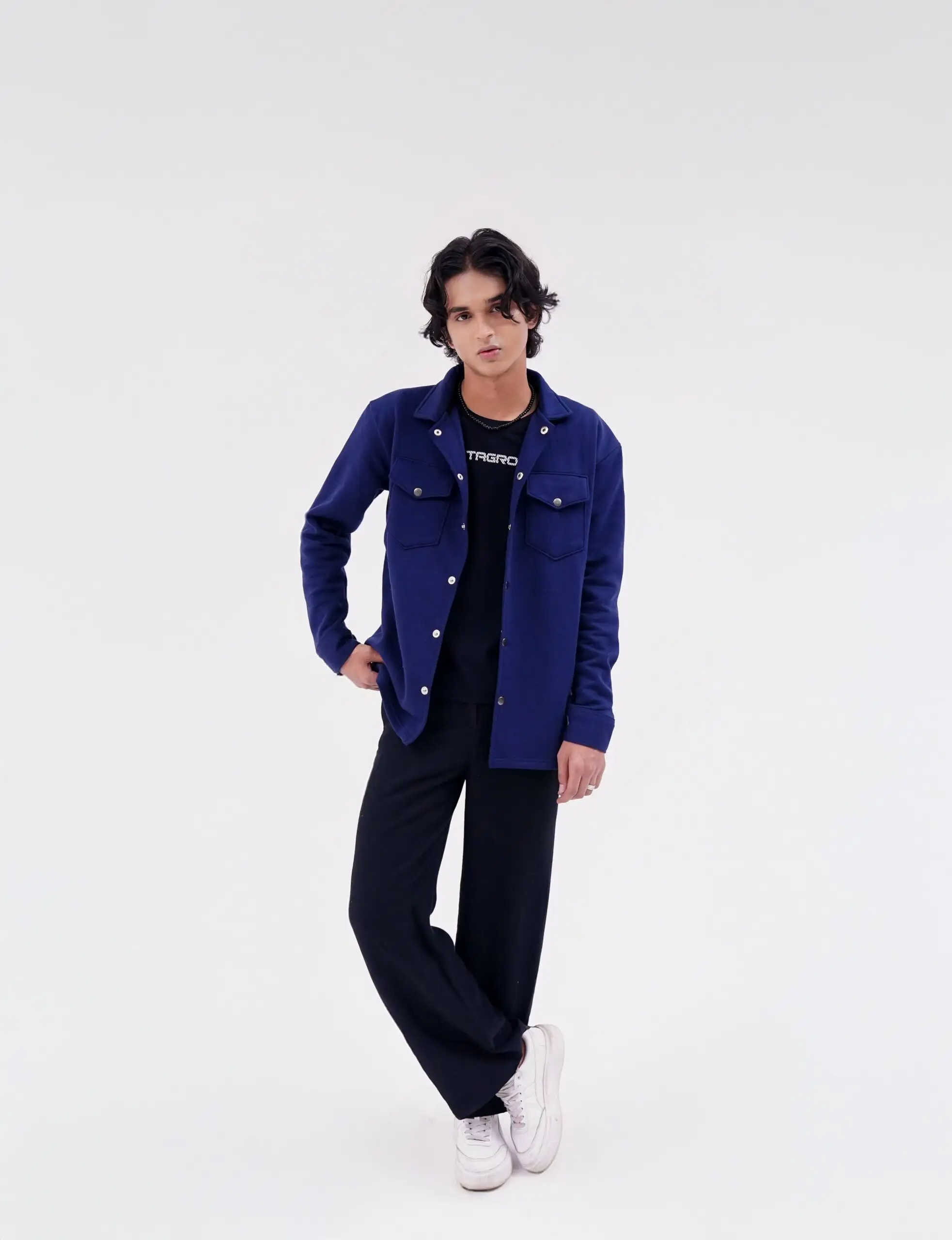 Shacket Blue