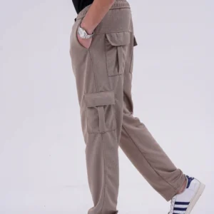 Baggy Cargo Trouser - Beige