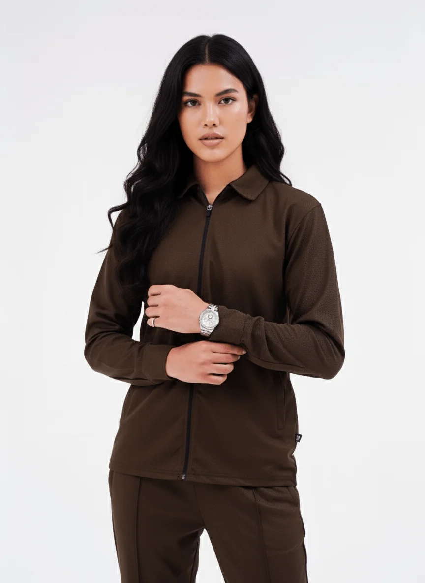 Zip Flow Co-ord Set Green