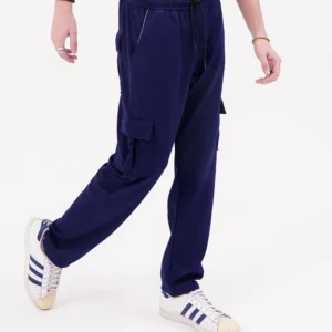 Baggy Cargo Trouser - Blue