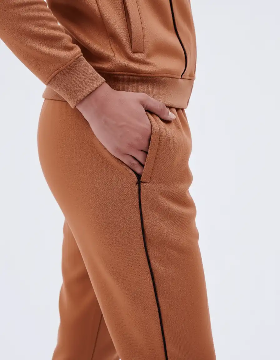 Dynamic Brown Winter Tracksuit - MARX - Image 4