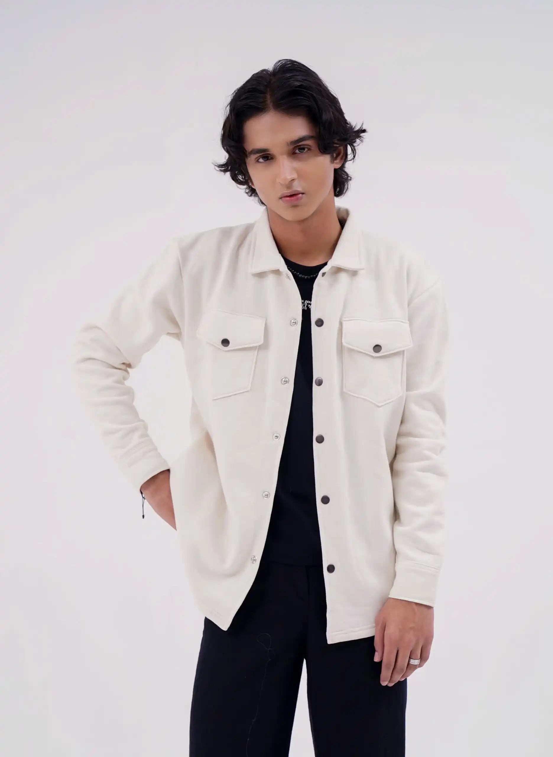 Shacket Off White