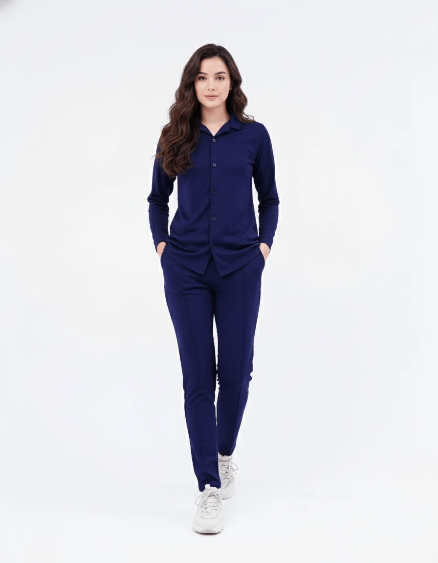 Aura Co-ord Set Blue