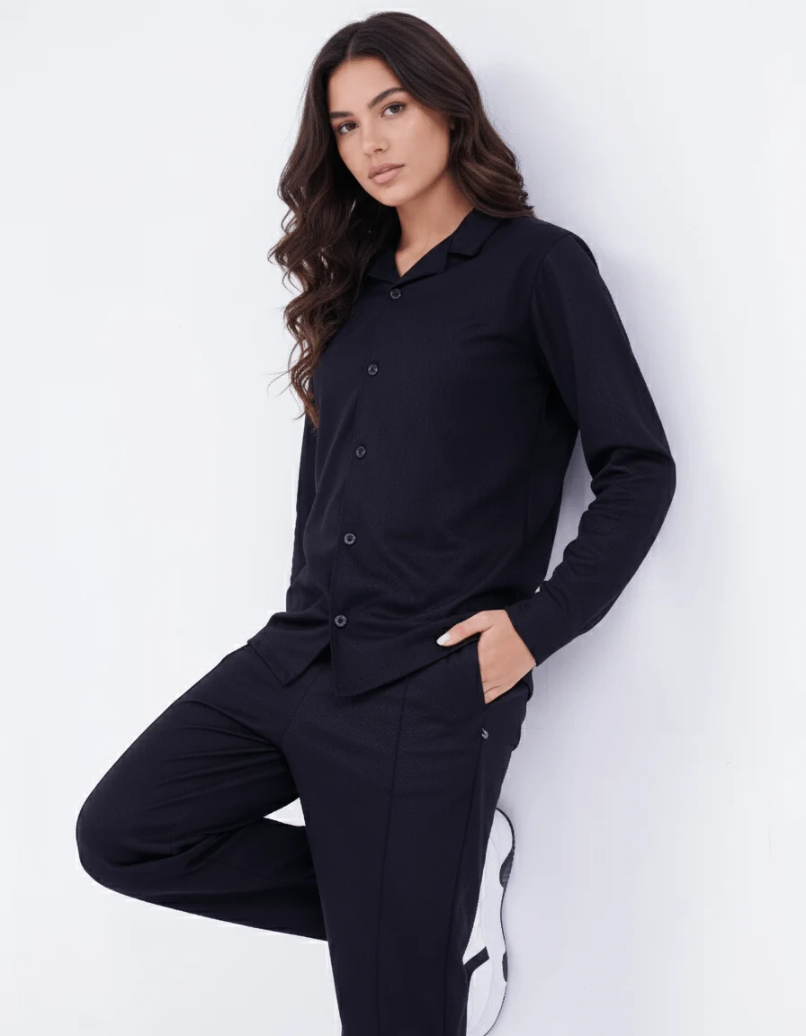 Aura Co-ord Set Black - Image 2