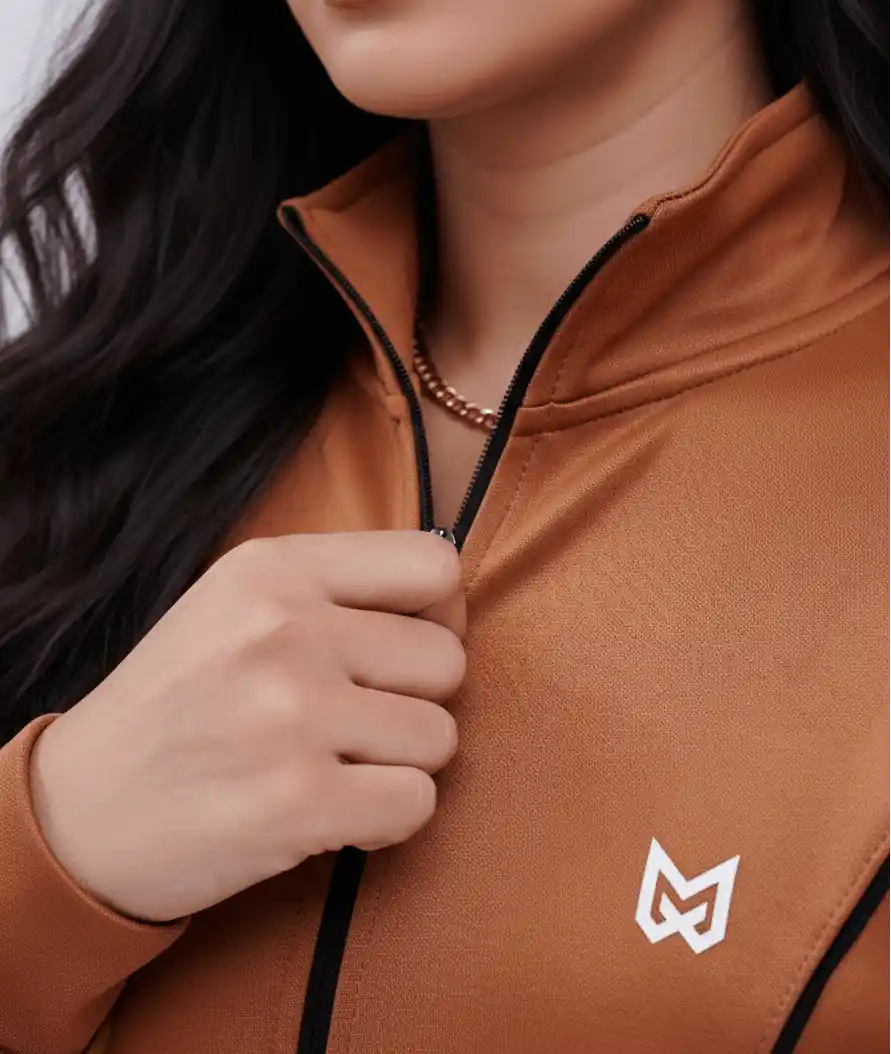 Dynamic Brown Winter Tracksuit - MARX - Image 3
